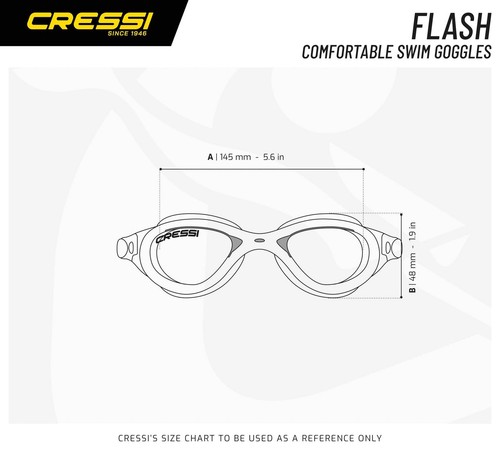 Cressi flash goggle getönte - goggle,