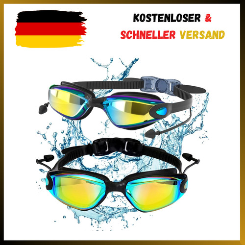 Unisex schwimmbrille mit - schwimmbrille,