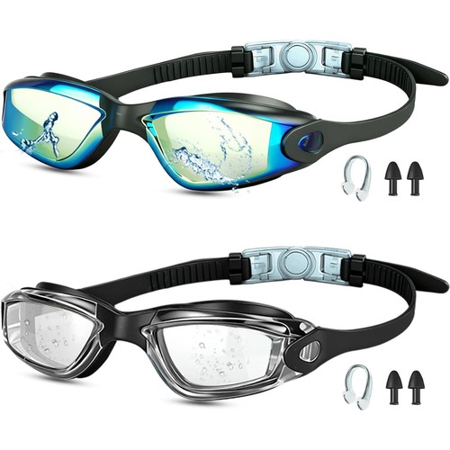 Schwimmbrille 2er set kinder - schwimmbrille,