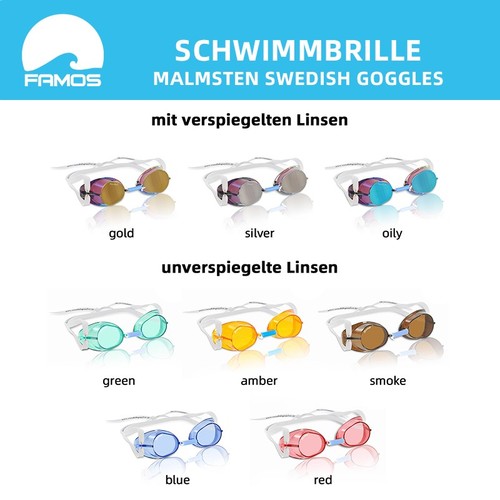 Malmsten unisex schwimmbrille - unisex,