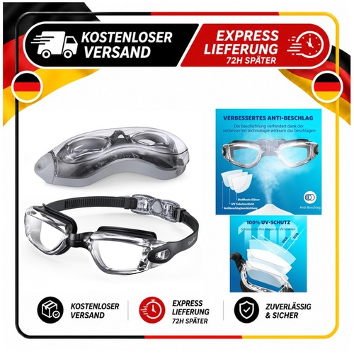 Schwimmbrille erwachsene - schwimmbrille,