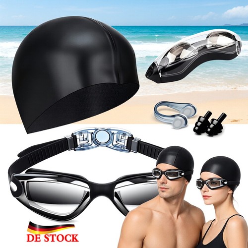 Schwimmbrille set anti fog - schwimmbrille,