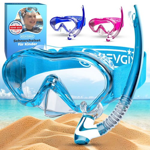 Kidverse kinder schnorchelset - kinder,